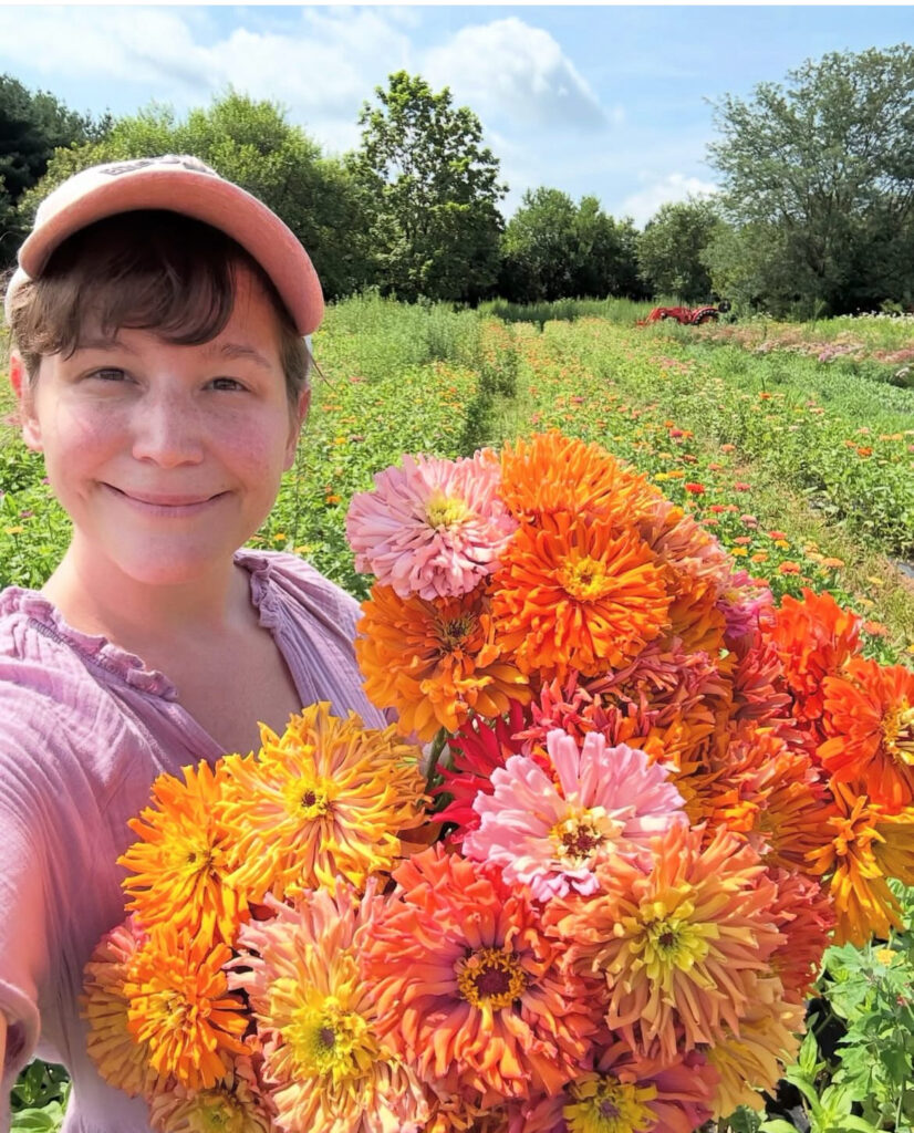 Moonshot Farm is selling wholesale flowers through the Philadelphia Floral Guild